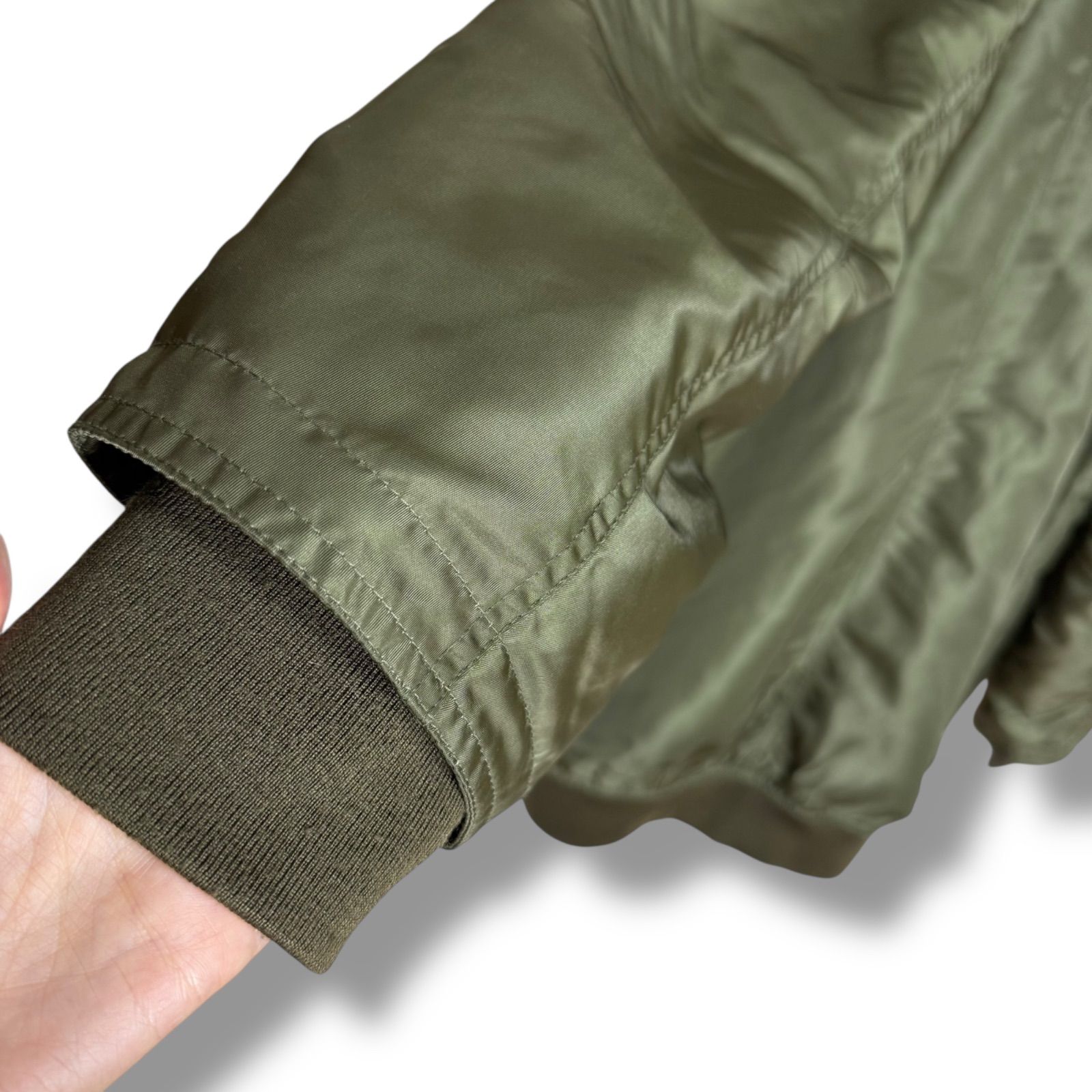 美品 SWORD 豪華ファー MA-1 オーバーサイズ ミリタリーコート