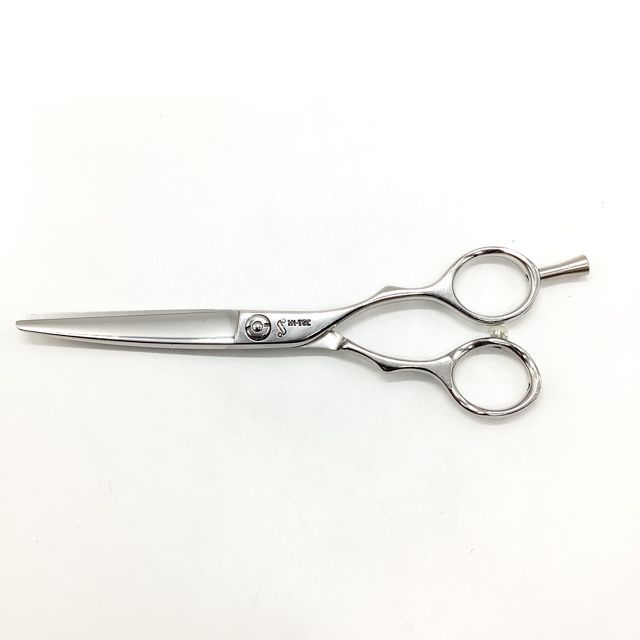 SHEEMA Hi-TEC島理研】R-cut 60Wカーブ シザー メガネ 理容 美容ハサミ