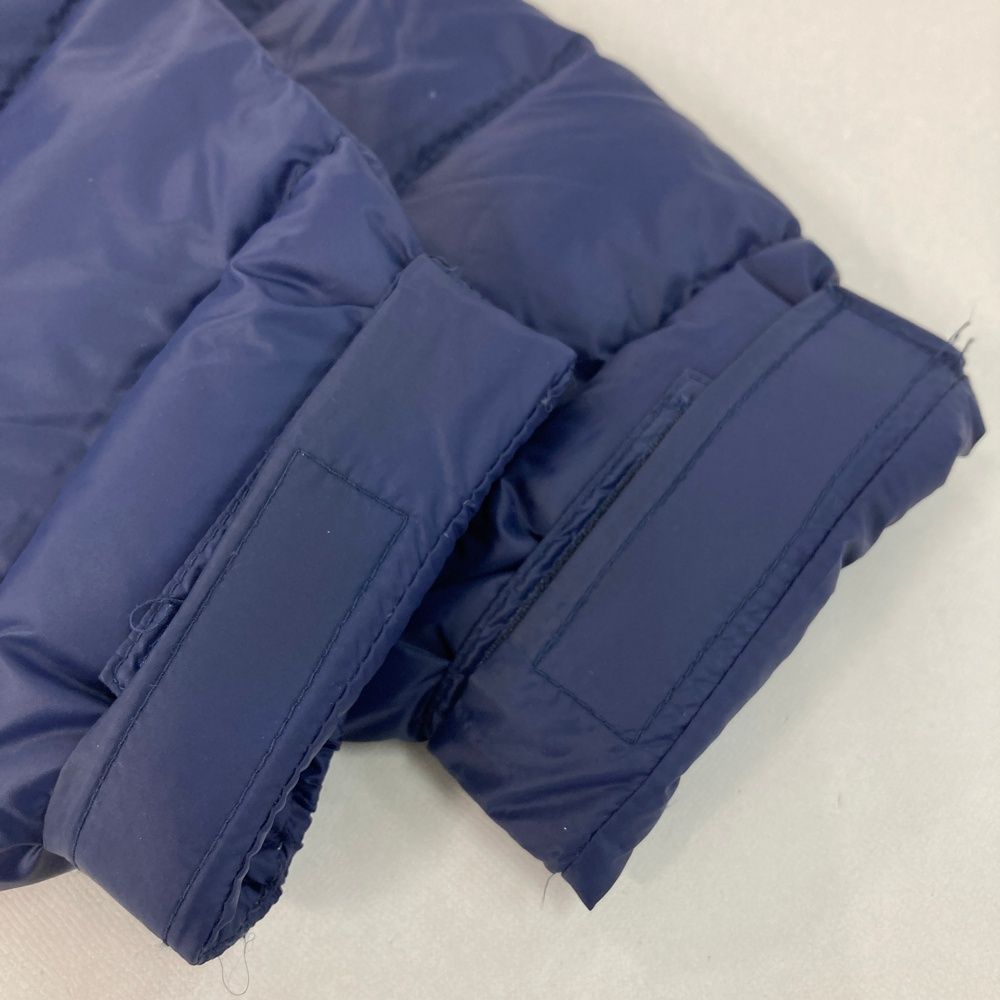 サイズ：M ADABAT アダバット ダウン ジップジャケット ネイビー系