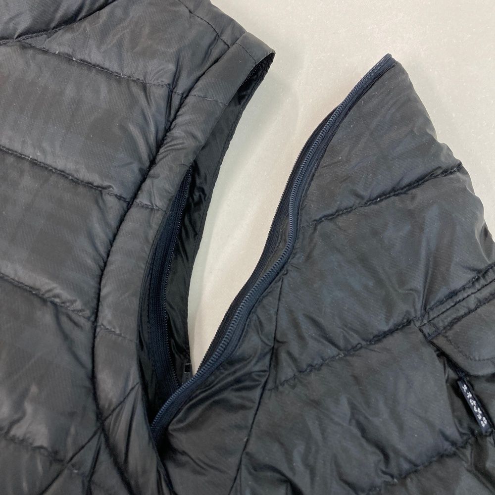 ダウンジャケット チェック柄