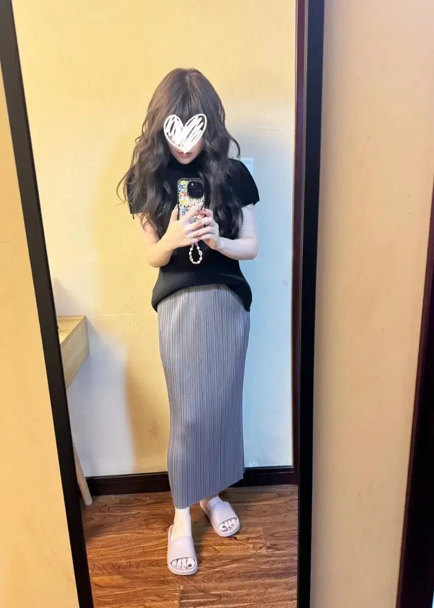 プリーツプリーズ ベーシック ミスト ベーシック スカート