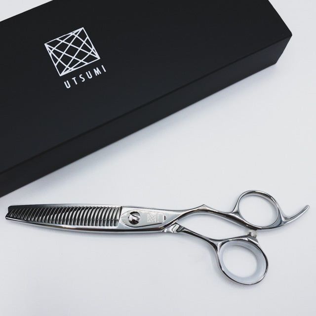 内海ウツミUTSUMI PA30 トリミングシザー 右利き セニング トリマー ペット 6インチ sc2613