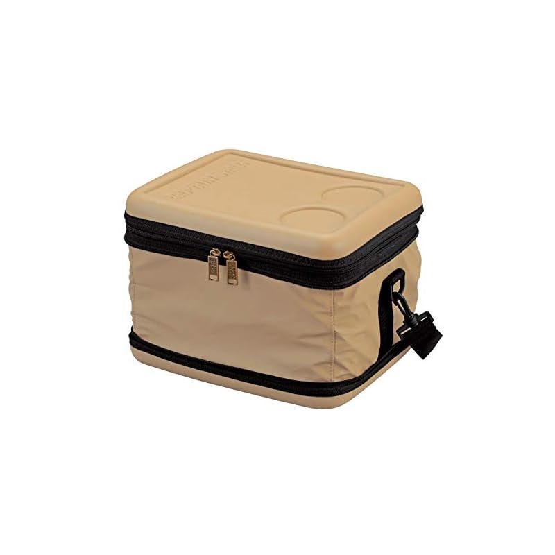 キャプテンスタッグ CAPTAIN STAG 保冷バッグ クーラーバッグ 容量12L 折り畳み収納可 スーパーコールドクーラーバッグ ベージュ UE-616 製品サイズ 約 幅300×奥行250×高さ225mm