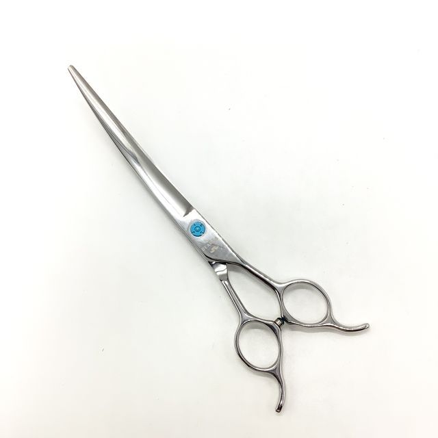 ビアーズBEARDS DEEP MSW 8 ディープカーブ トリミングシザー メガネ 右利き トリマー ペット 8インチ sc2607