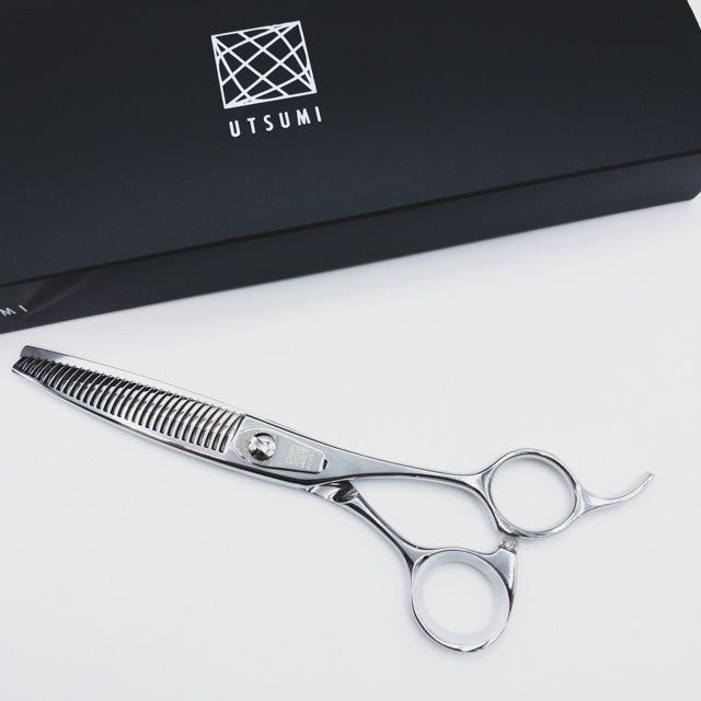 内海ウツミUTSUMI OF30 トリミングシザー 右利き セニング トリマー ペット 6インチ sc2634