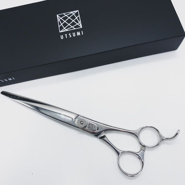 内海ウツミUTSUMI JYO城 EX75 トリミングシザー オフセット 右利き トリマー ペット 7.5インチ sc2635