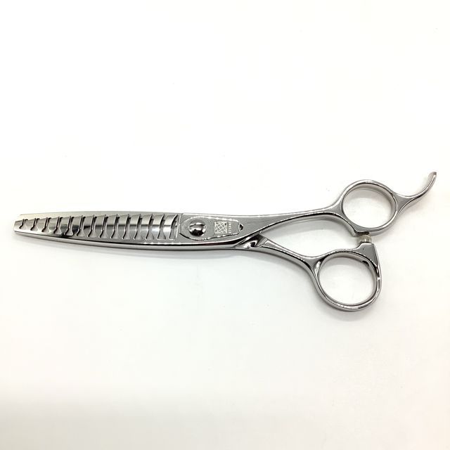 内海ウツミUTSUMI OF50W 両グシ トリミングシザー 右利き セニング トリマー ペット 6インチ sc2638