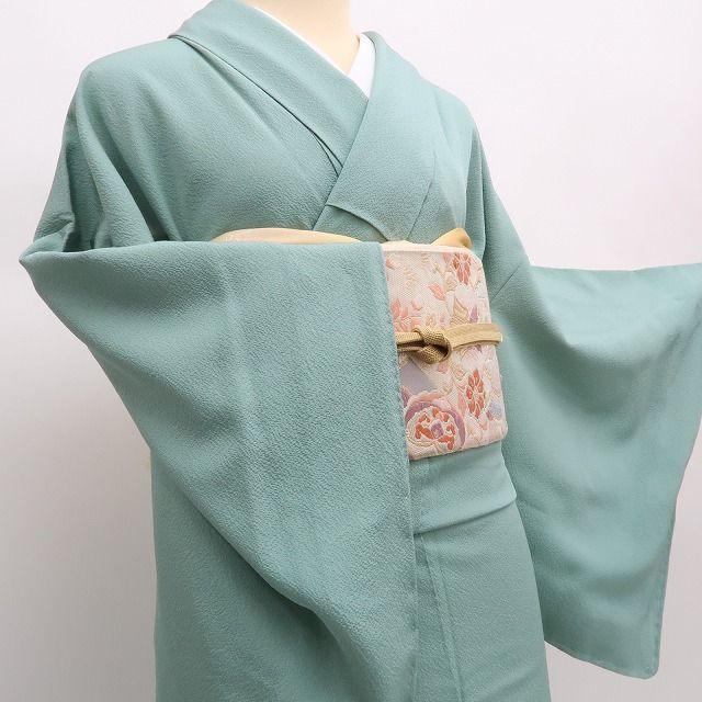 染め一つ紋 手縫い仕立て