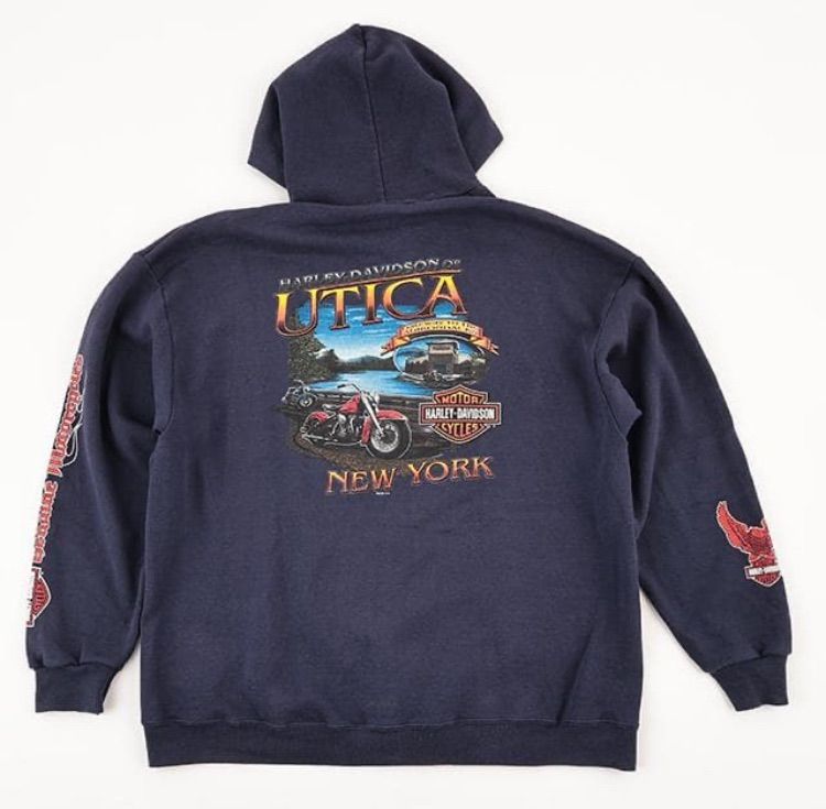 超希少 菅田将暉 着用 ハーレーダビッドソン ジップアップ フーディー