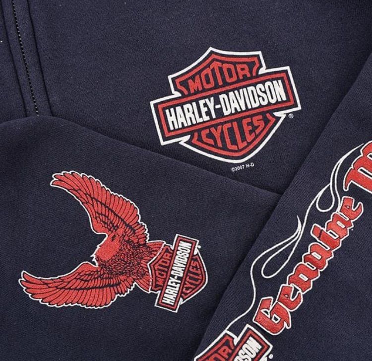 超希少 菅田将暉 着用 ハーレーダビッドソン ジップアップ フーディー