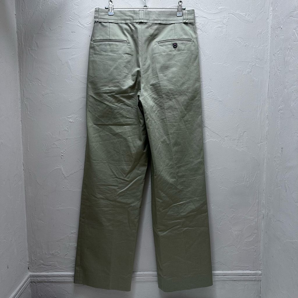 Maison Margiela メゾンマルジェラ 22 AW COTTON ストレートパンツ S 48601 ベージュ size 44 代官山A 10