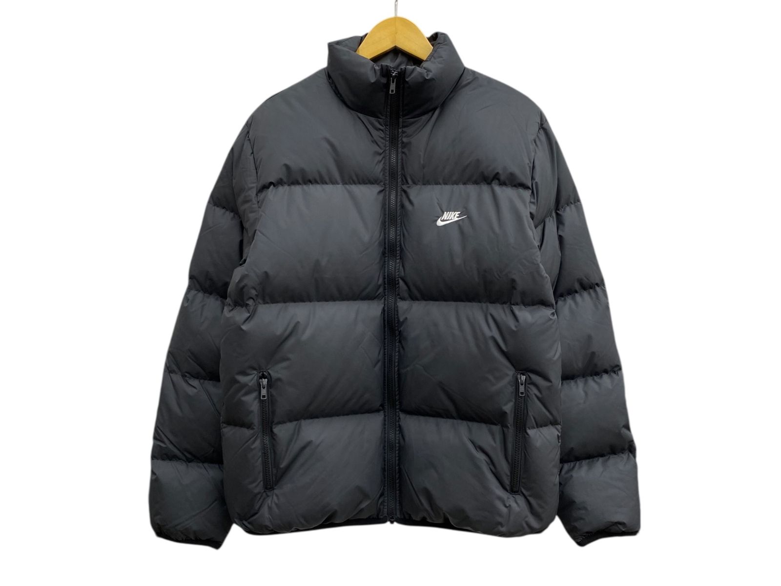 NIKE (ナイキ) Therma-FIT パファー ジャケット 中綿 650 フィルパワー ダウンジャケット ダックダウン IB2976-010 M ブラック メンズ/009