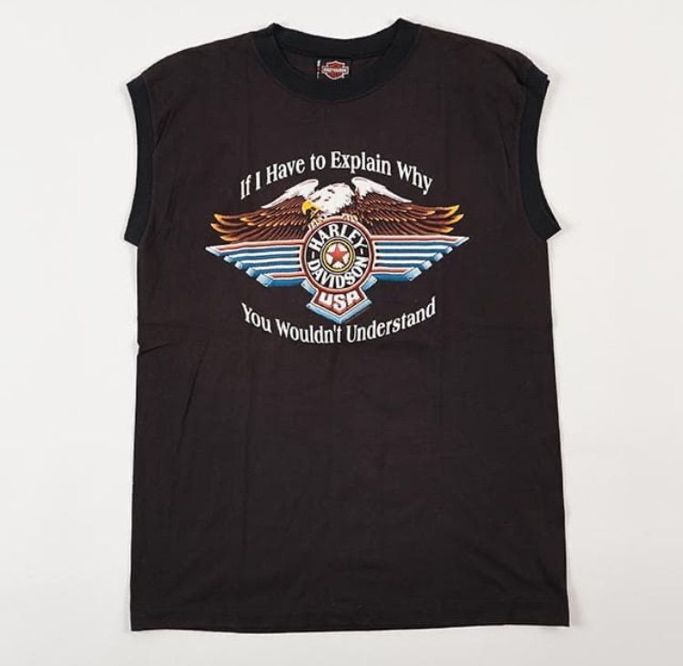 ハーレーダビッドソン ヴィンテージ Tシャツ Lサイズ タンクトップ