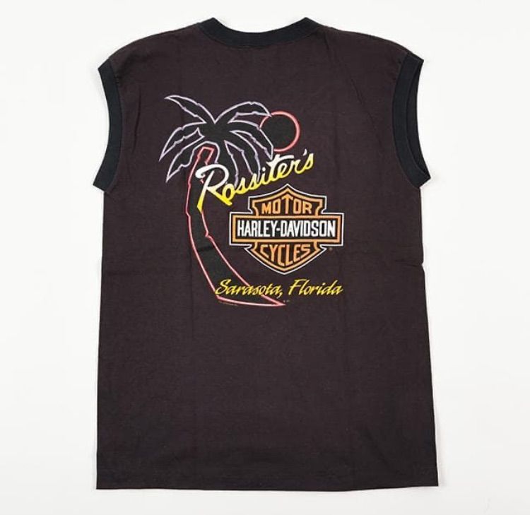 ハーレーダビッドソン ヴィンテージ Tシャツ Lサイズ タンクトップ