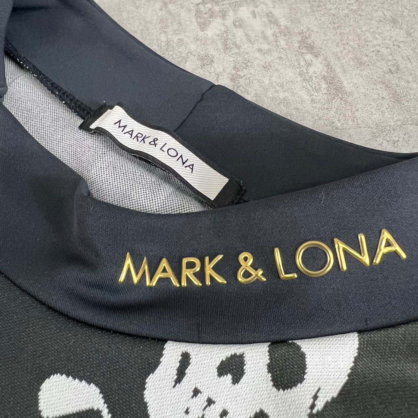 MARK&LONA マークアンドロナ モックネック シャツ46 マーク&ロナ