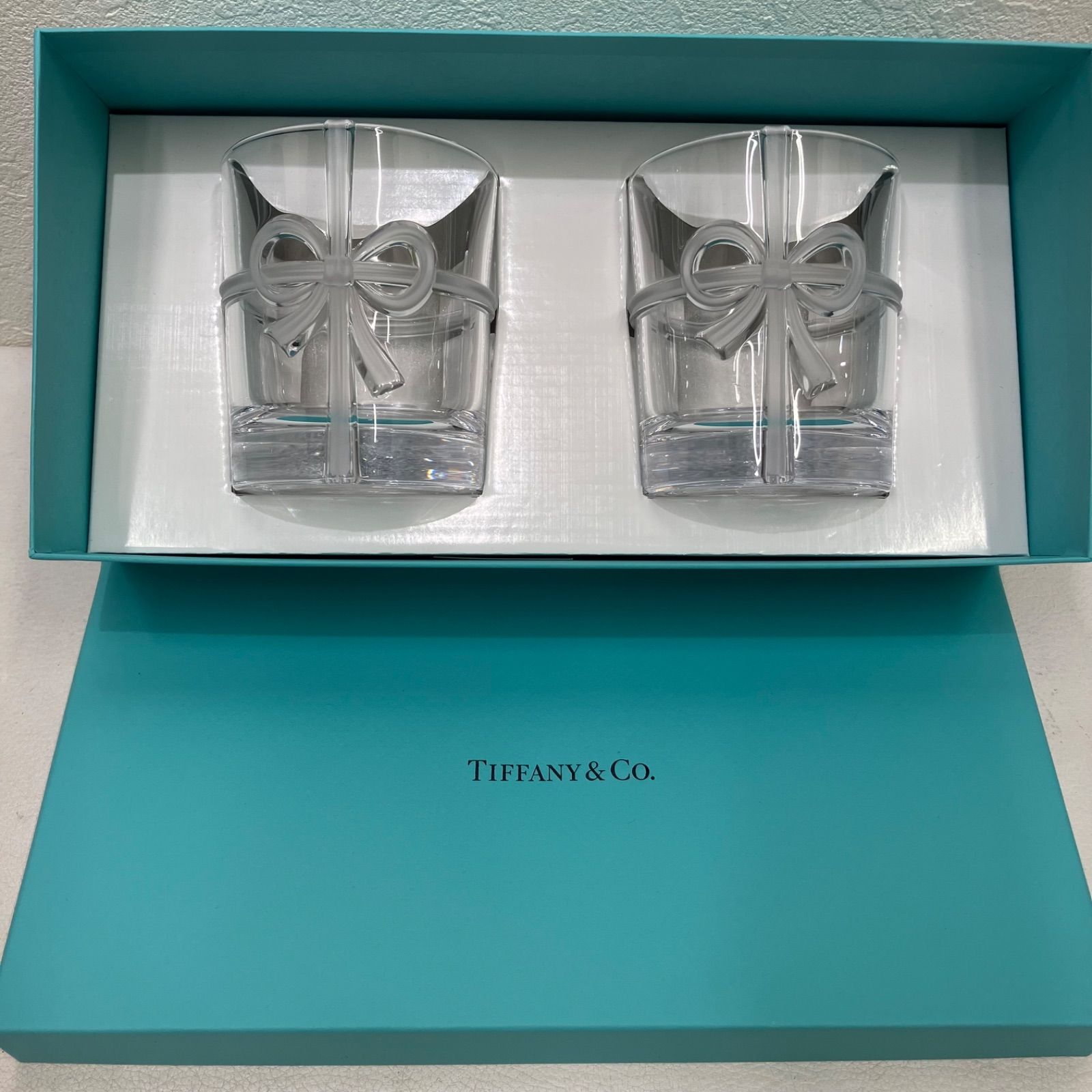 D9119 TIFFANY&Co. ティファニーアンドコー グラスセット 2個