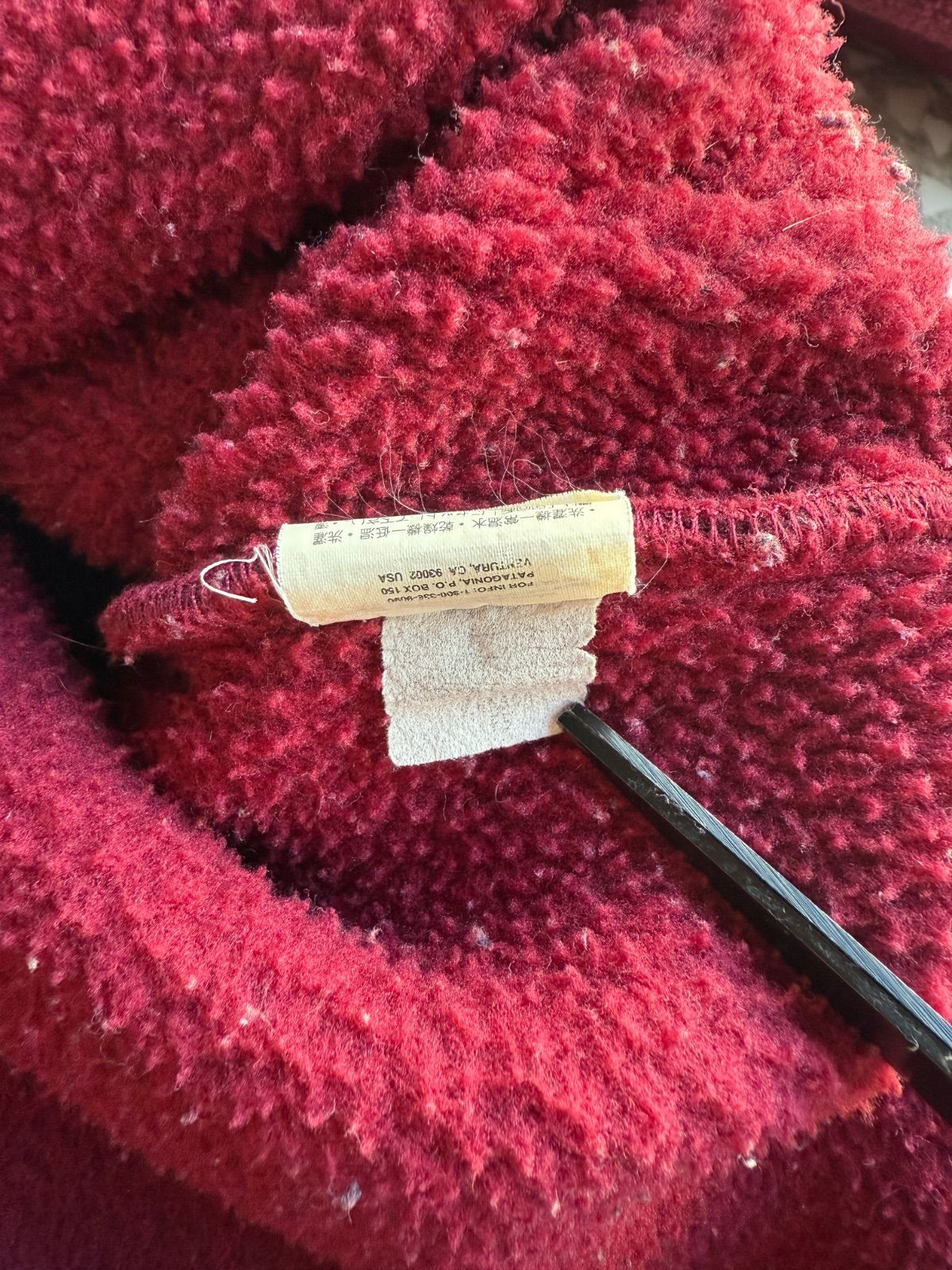 patagonia 90s カナダ製 Shering coat パタゴニア フリース シャーリングコート ミドル丈 刻印ボタン アウトドア 90年代 KANDAIZUMI_COM