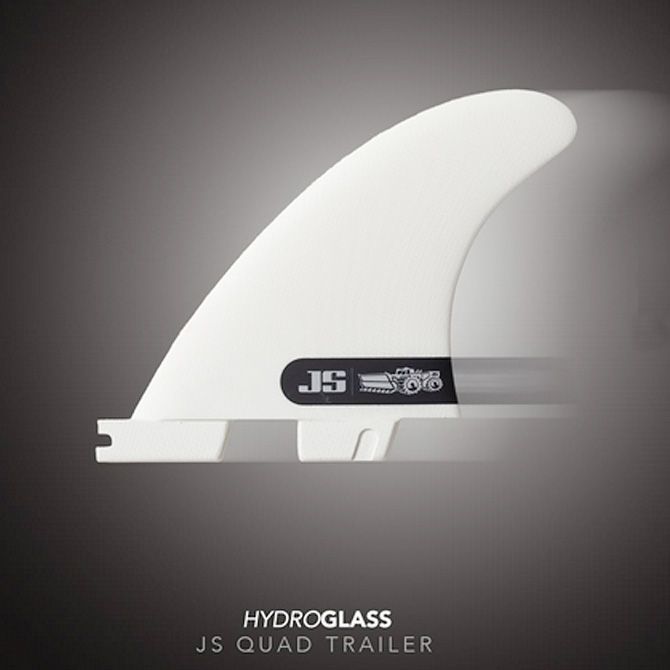 JS FCS 2タイプ ハイドログラス クアッドトレイラー モデル リヤフィン リアフィン Fin Hydroglass Quad Trailer RearFin
