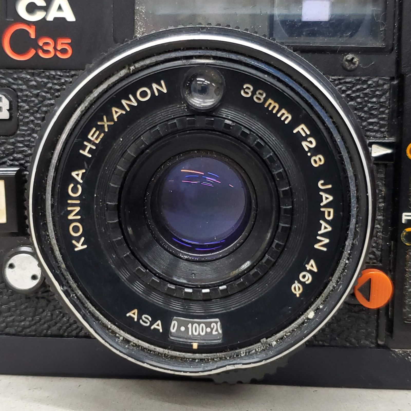 動作確認済みコニカC35EF （ピッカリコニカ） 美品 KONICA C35 EF 動作