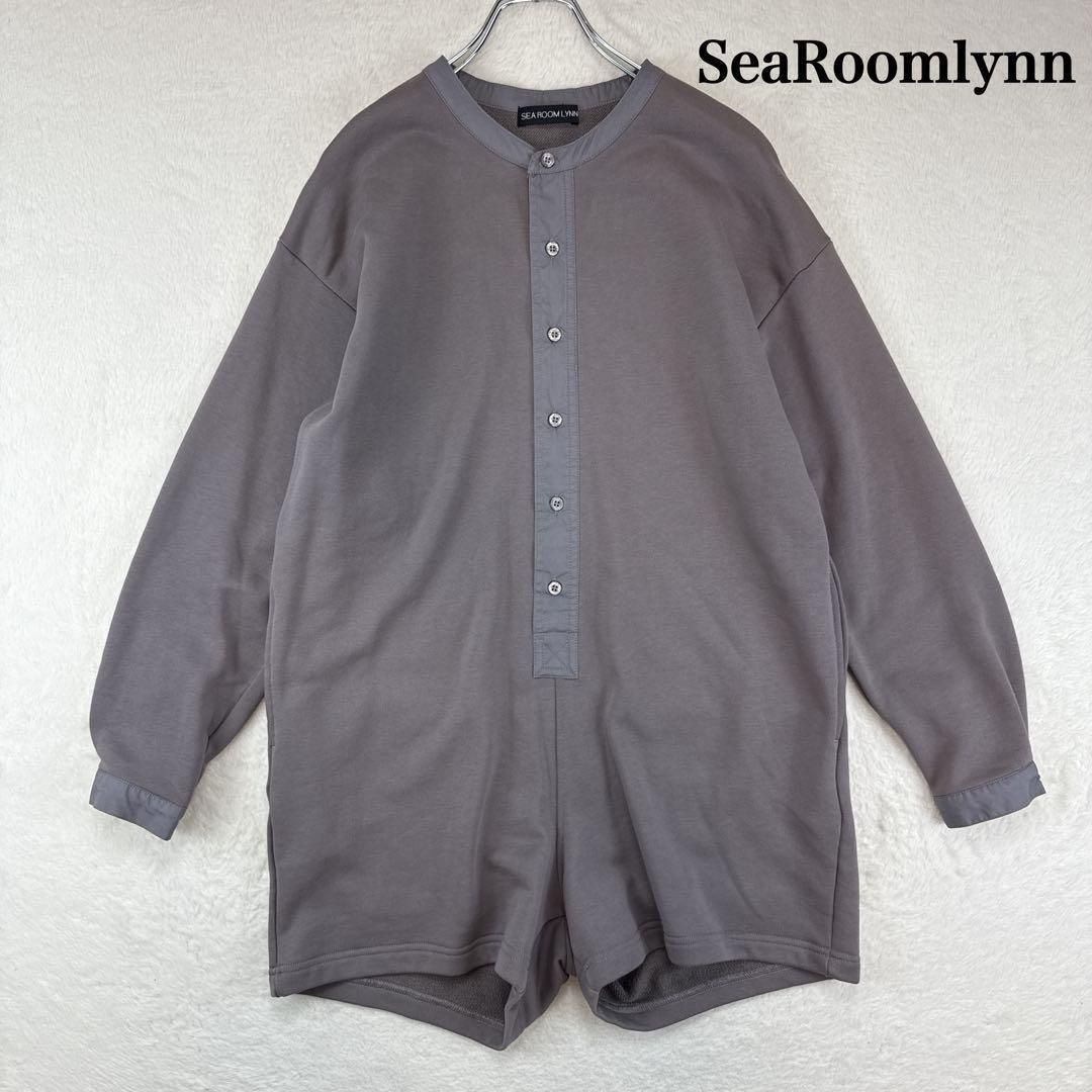 SeaRoomlynn シールームリン ヘンリーネックショートロンパース