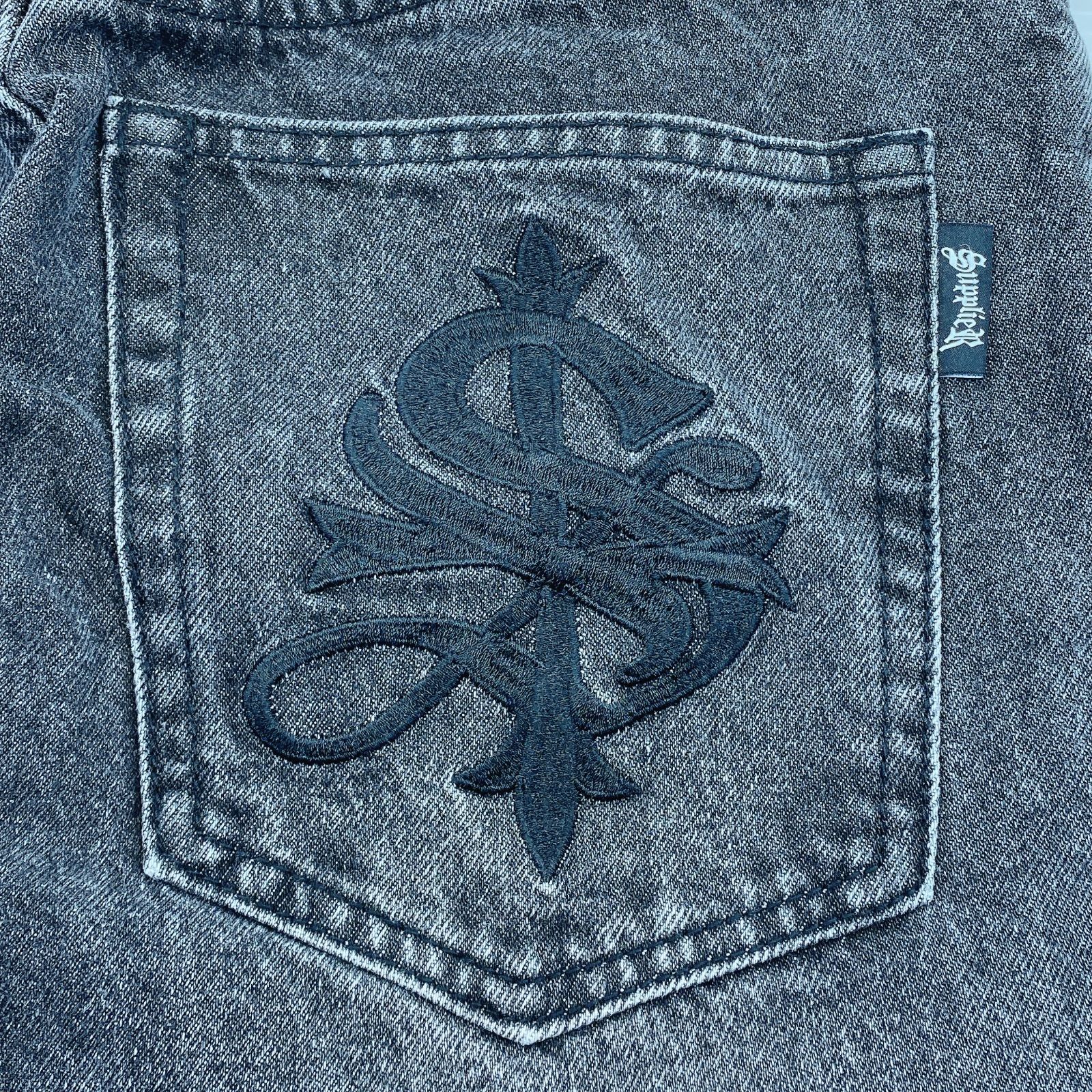 ◇Supplier サプライヤー デニム パンツ 刺繍 Sサイズ 現状品◇ - メルカリ