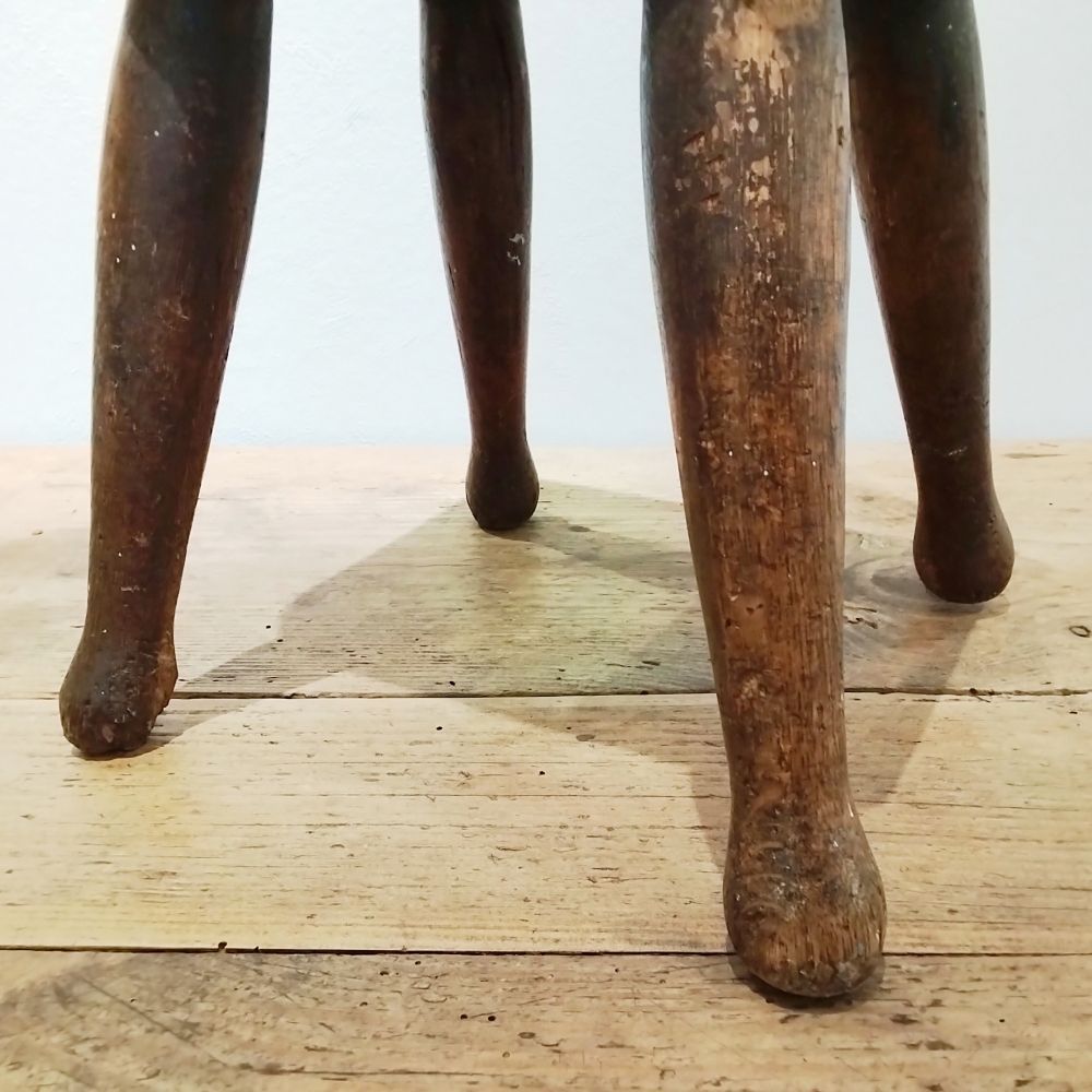 イギリス アンティーク ミルキングスツール 20世紀初頭 腰掛け ステップ WWW_IBETON_RU