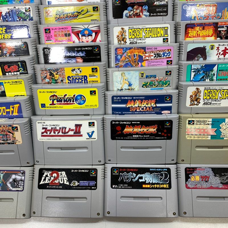 品 Nintendo ニンテンドー スーパーファミコン ソフト 100本 まとめ ストリートファイター マリオペイント など 023-251027-mh-13-fuz UP786_INFO