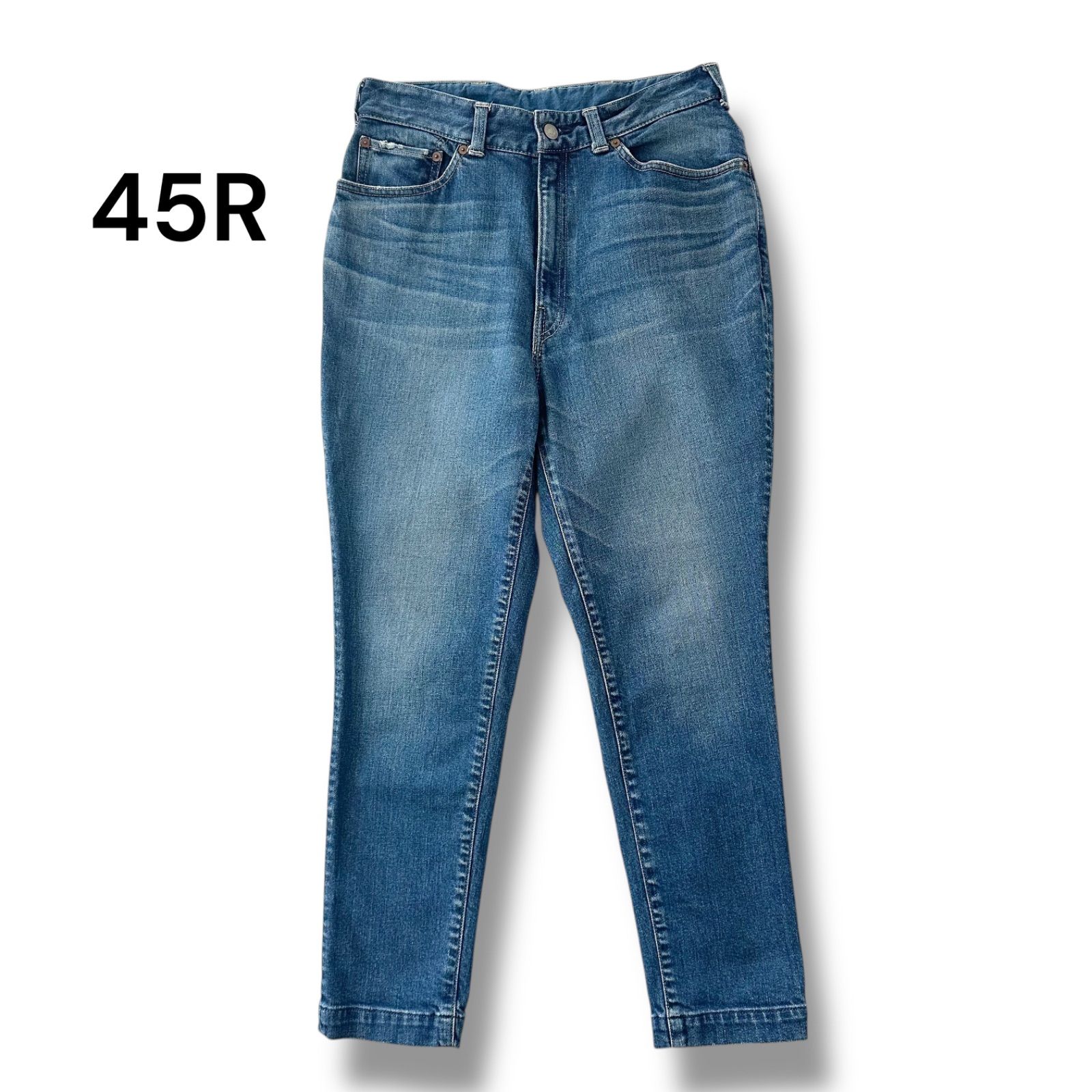 フォーティファイブアール ライ麦ストレッチデニムのNEW桃比女 加工 サイズ2 L