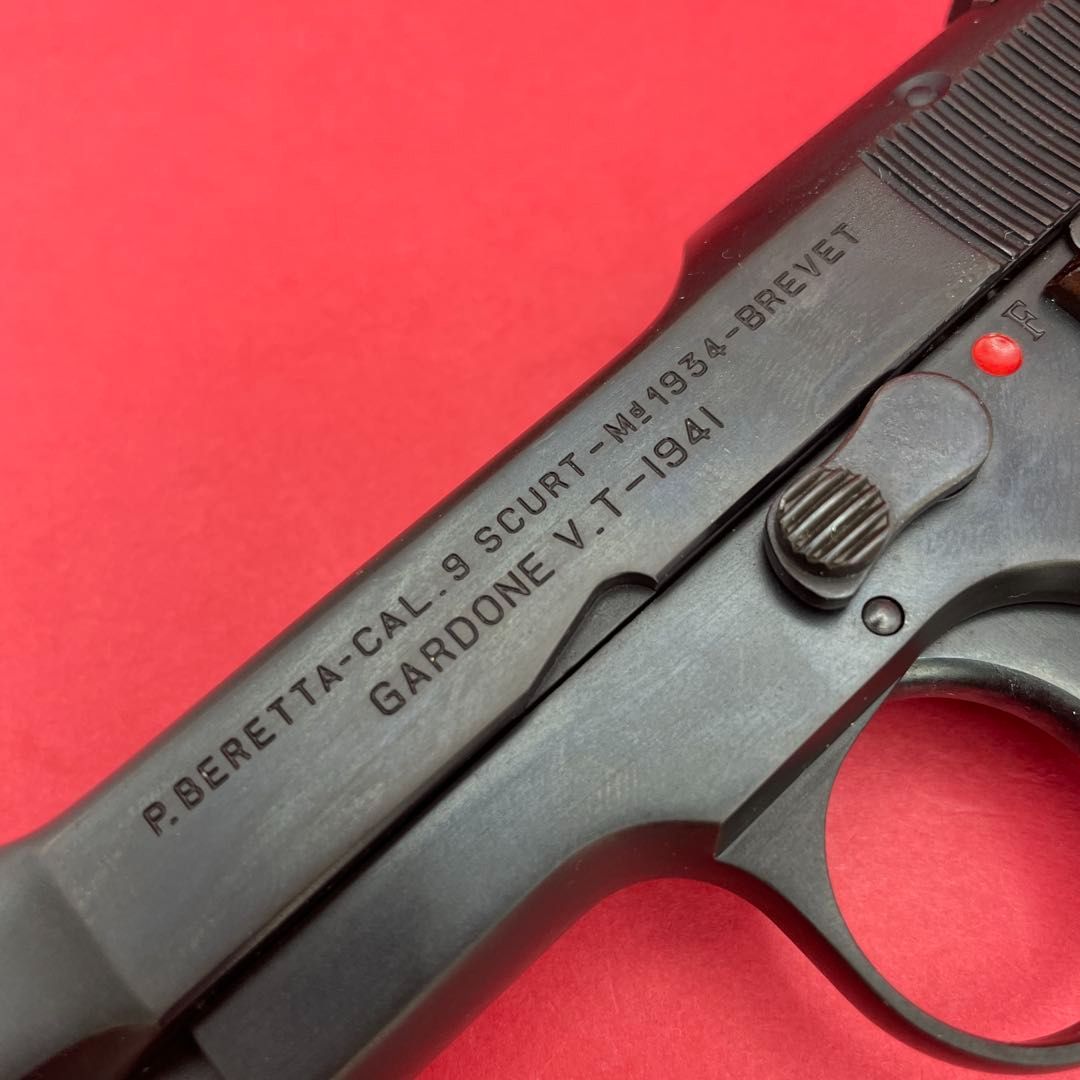WA ベレッタM1934 木製グリップ付き ナンバー刻印11403 ウエスタン