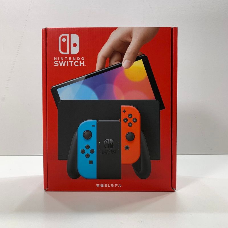 Nintendo Switch ニンテンドー スイッチ 本体 有機ELモデル Joy-Con L ネオンブルー R ネオンレッド 034-251027-mh-16-fuz