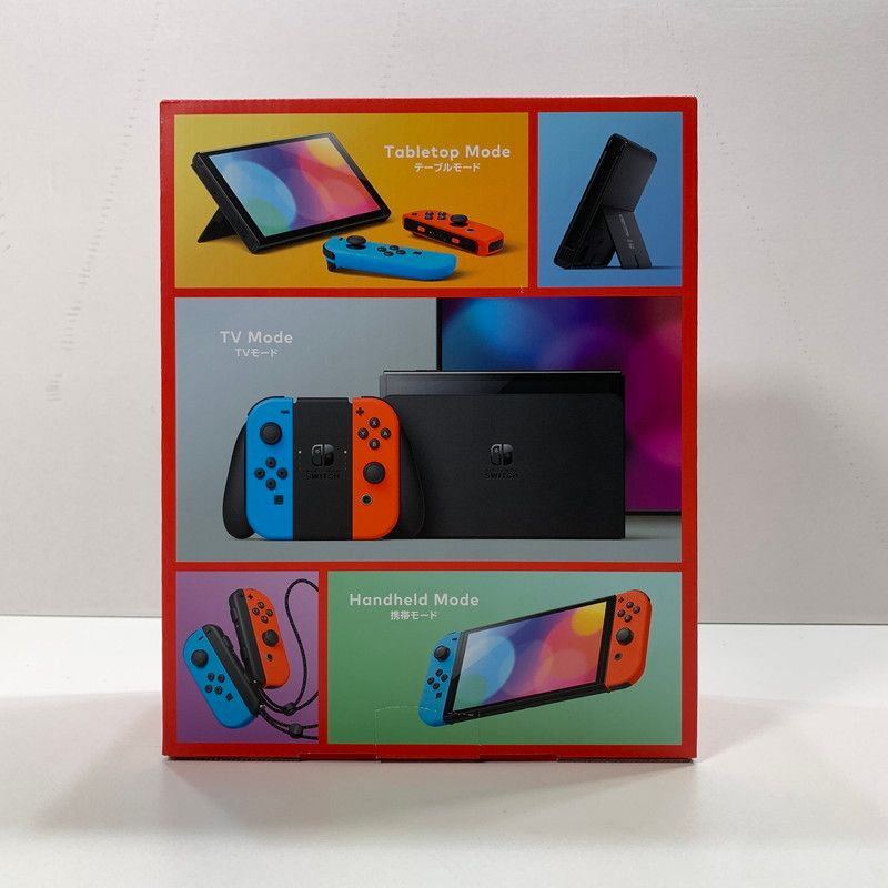 Nintendo Switch ニンテンドー スイッチ 本体 有機ELモデル Joy-Con L ネオンブルー R ネオンレッド 034-251027-mh-16-fuz