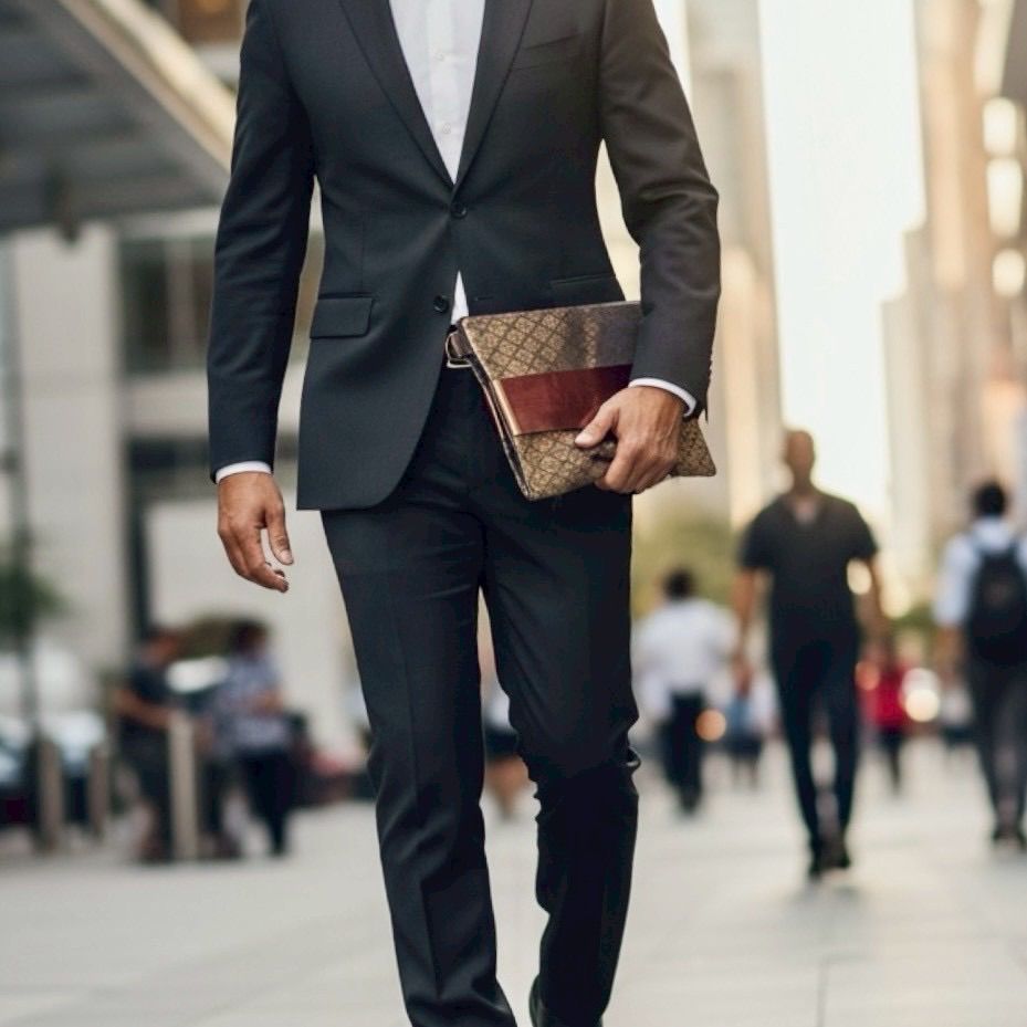 大正浪漫 サムライ一文字クラッチ