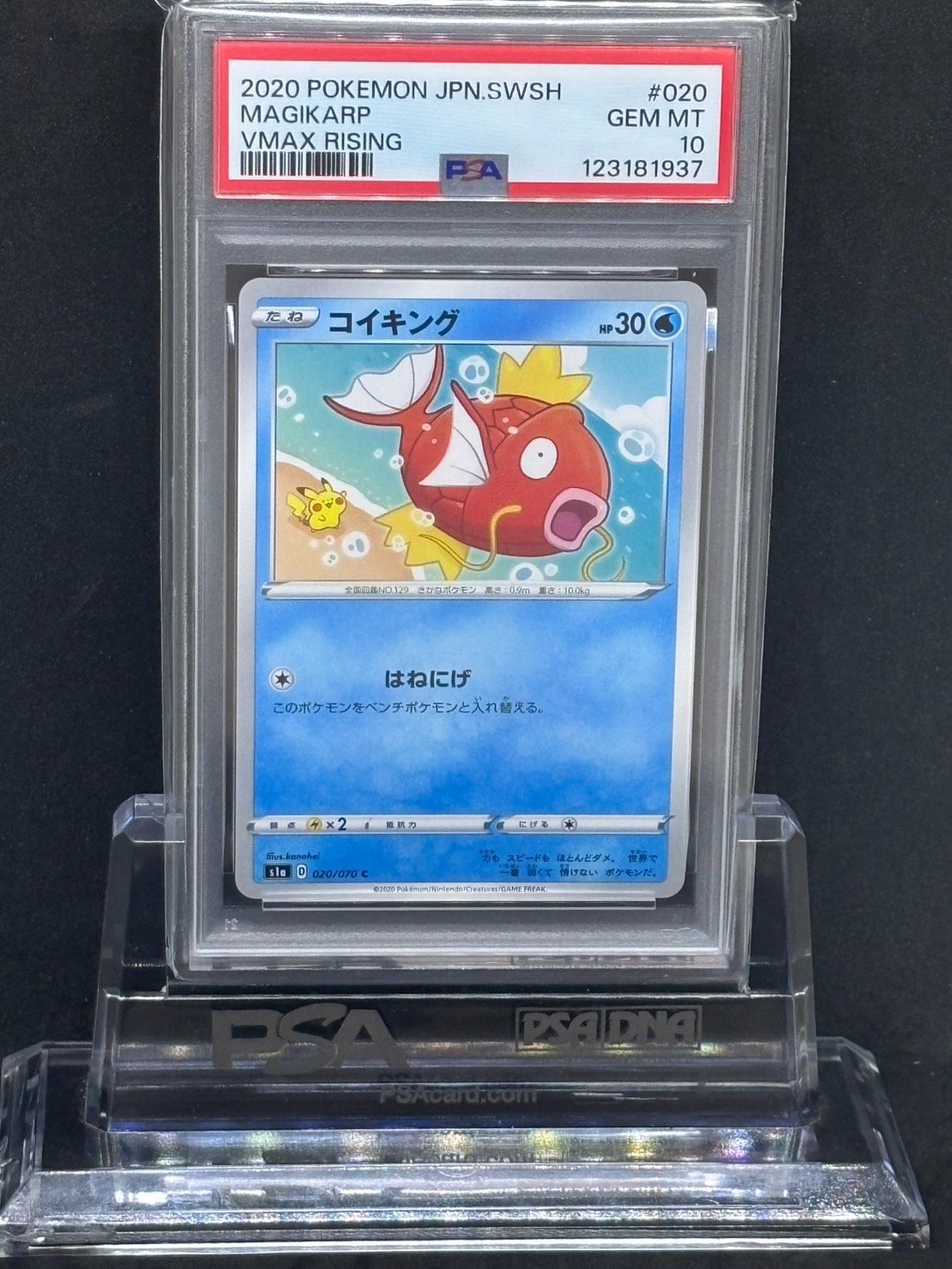 コイキング C S1a【VMAXライジング】020/070 PSA10 - メルカリ