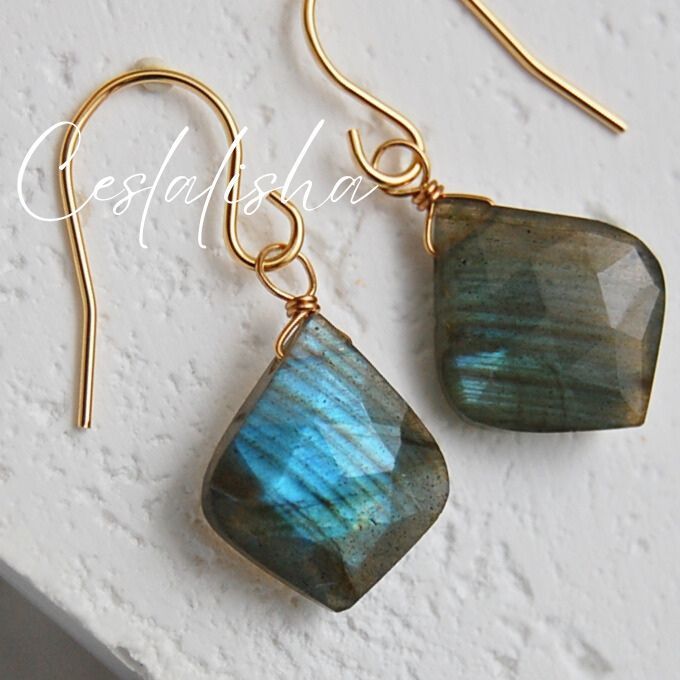 天然石 ラブラドライト リーフ アラビアン 誕生石 サージカル