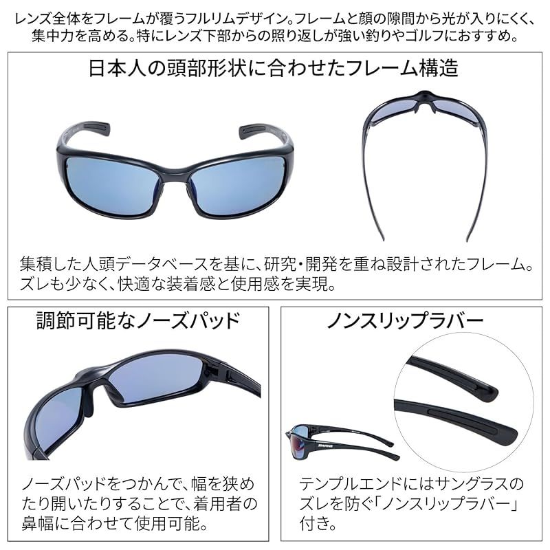 偏光 サングラス