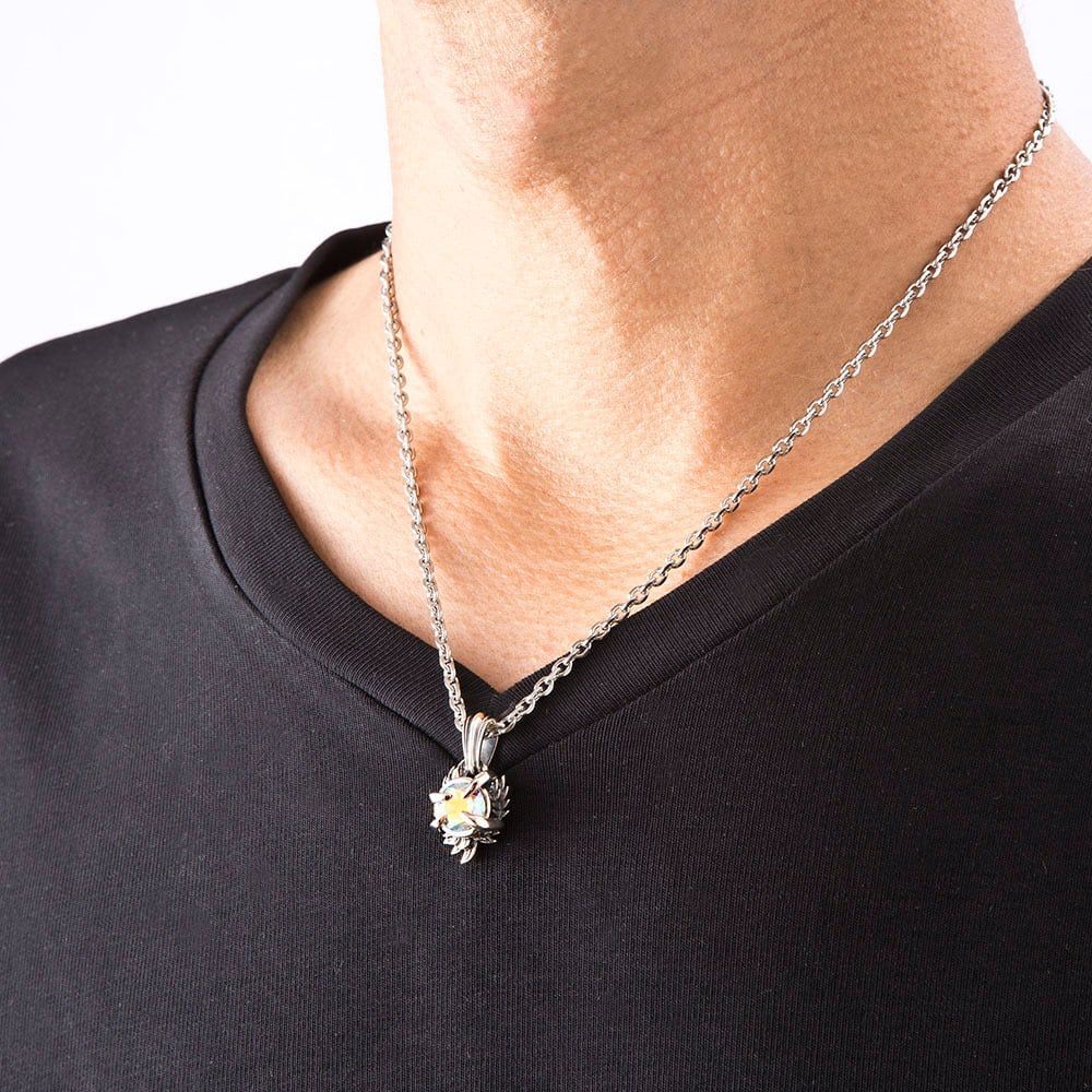 ウリエルミスティッククオーツペンダント アルテミスクラシック ペンダントトップのみ シルバー ジュエリーブランド NEXPOTALLINN_EU