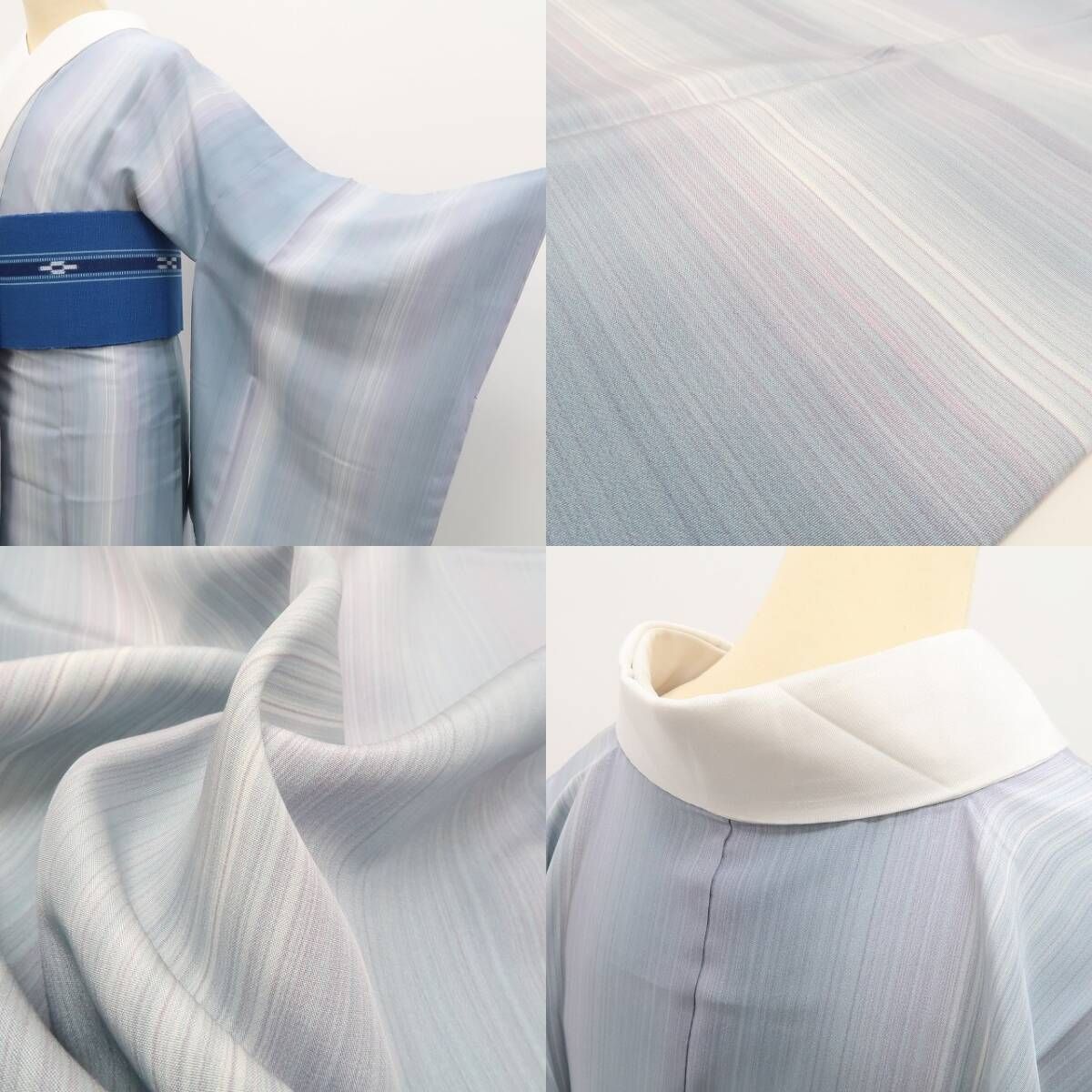 時代を超えて風情を奏で洒落た襦袢に縞を引く