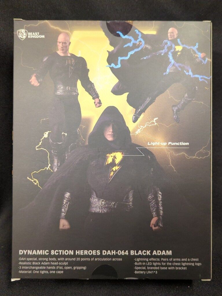 BEAST KINGDOM DYNAMIC 8CTION HEROES BLACK ADAM