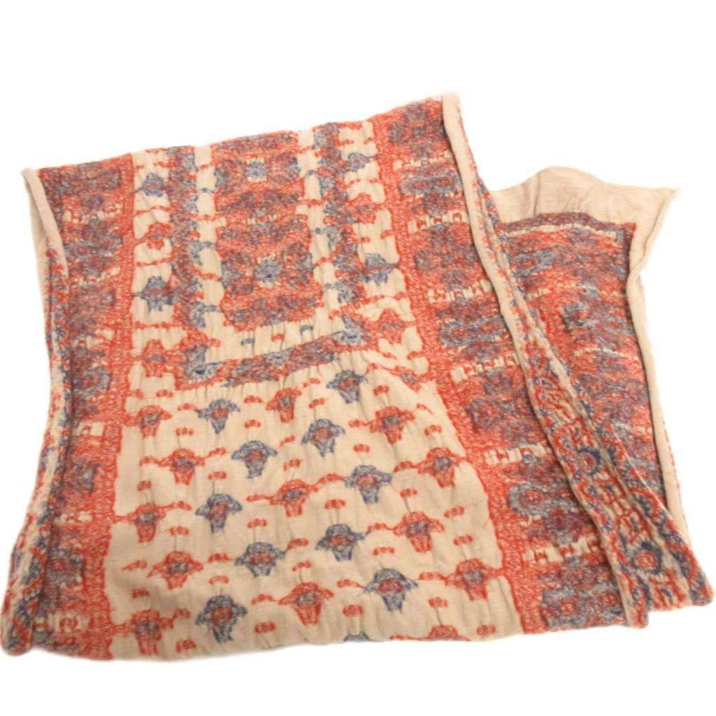 キャピタル kapital 縮絨大判 ストール キャピタル kapital 縮絨ウール カラフルBIGママバンダナHAPPY