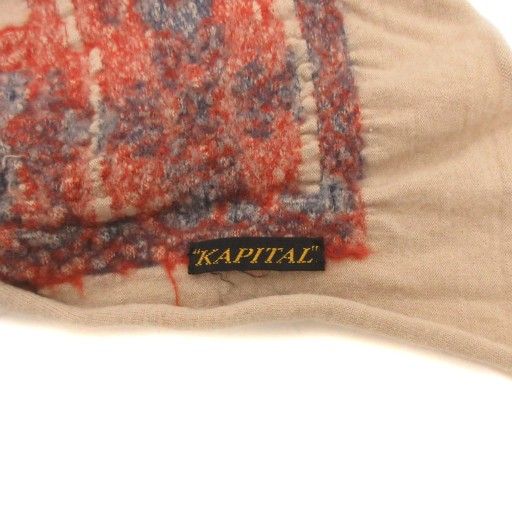 キャピタル kapital 縮絨大判 ストール キャピタル kapital 縮絨大判 ストール KAPITAL キャピタル 圧縮