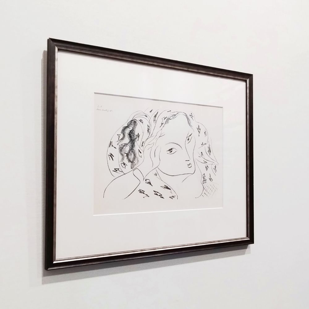 マティス テーマ＆ヴァリエーション 1943年 リトグラフ 版画 額付 真作 WWW_IBETON_RU