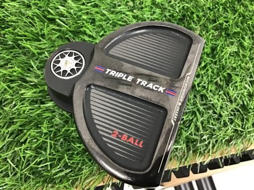 【】 オデッセイ TRIPLE TRACK 2-BALL 33インチ パター PT STROKE LAB BLACK (フレックスその他) メンズ 男性用 右利き 右用 Cランク ゴルフクラブ