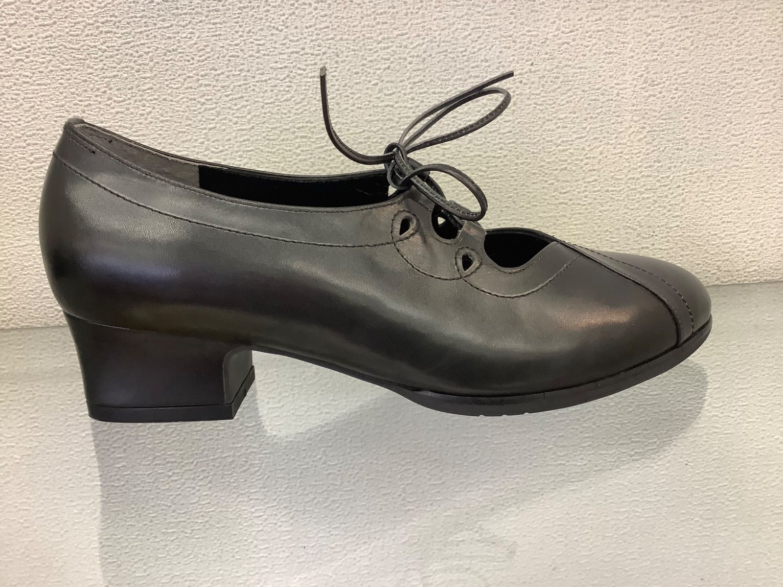 レディースコンフォートパンプスケンプランター4114ブラック22.5cm