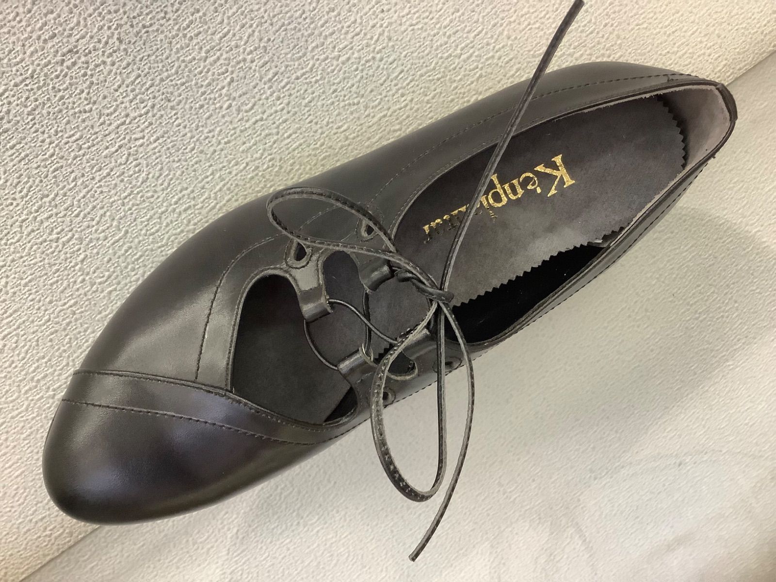 レディースコンフォートパンプスケンプランター4114ブラック22.5cm