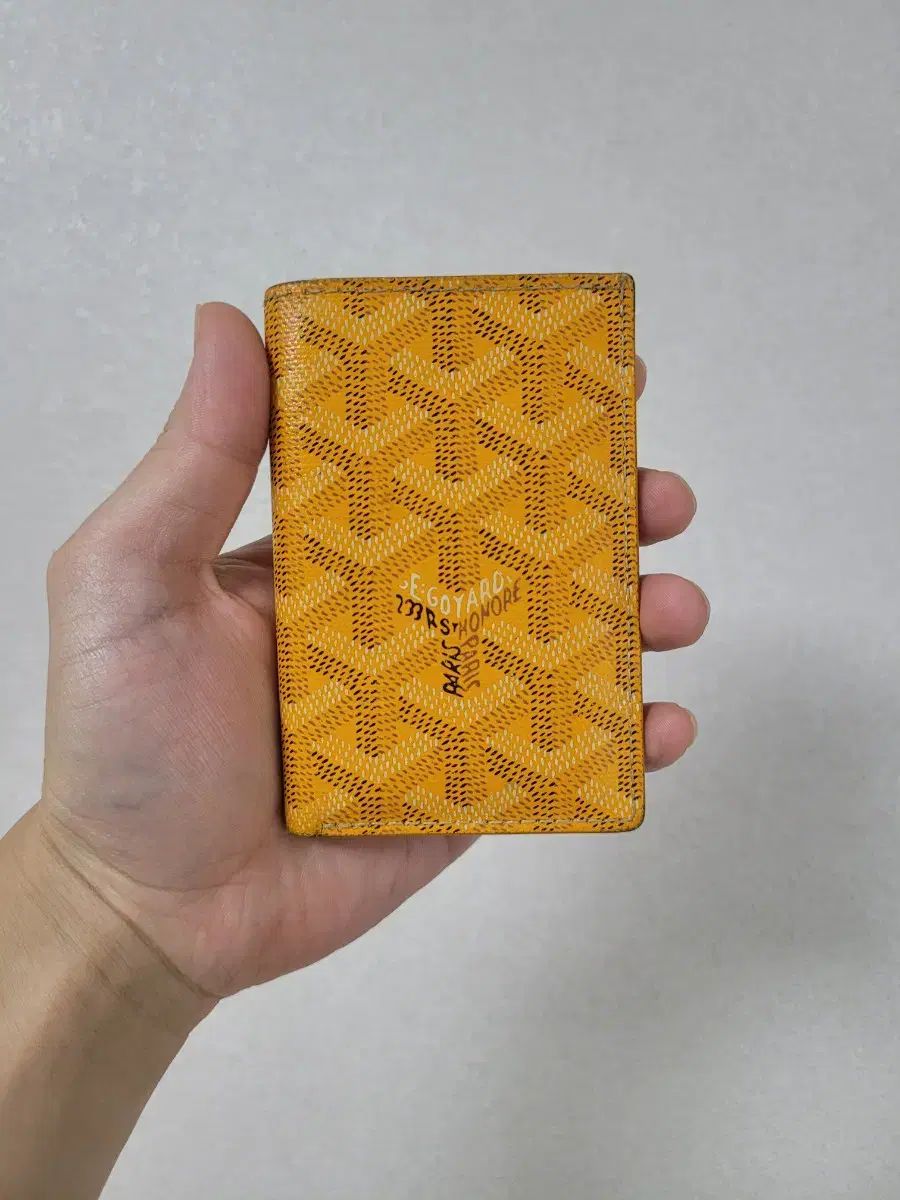 正規品 Masion Goyard サン ピエール スペシャル イェロー カードウォレット