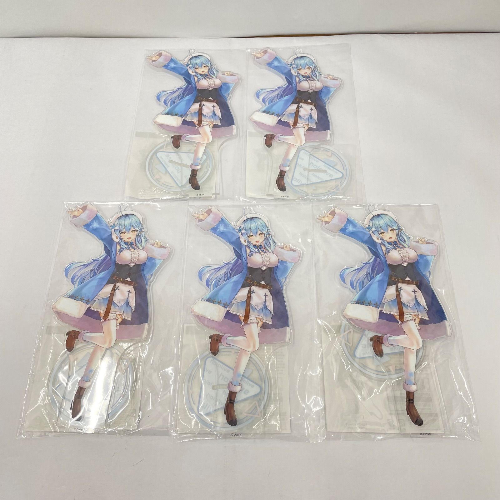 瀬戸店】未開封 ホロライブ 3Dアクリルスタンド 5期生 雪花ラミィ 5点