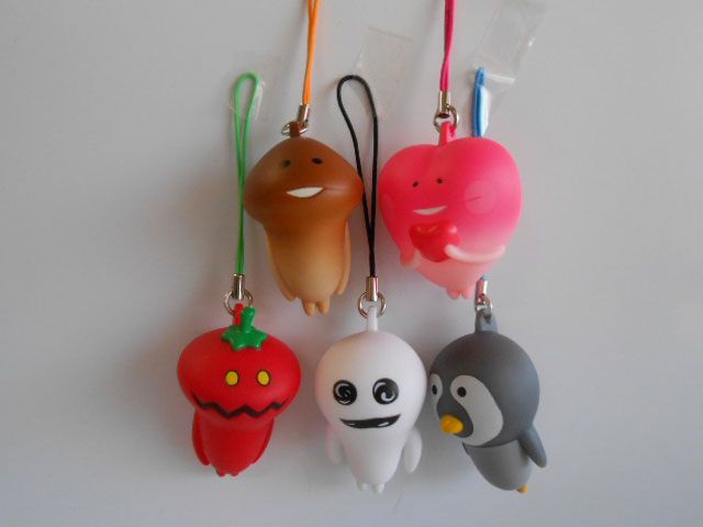 ♯Ilg11OT おさわり探偵なめこんふんふ ソフビストラップ 全5種