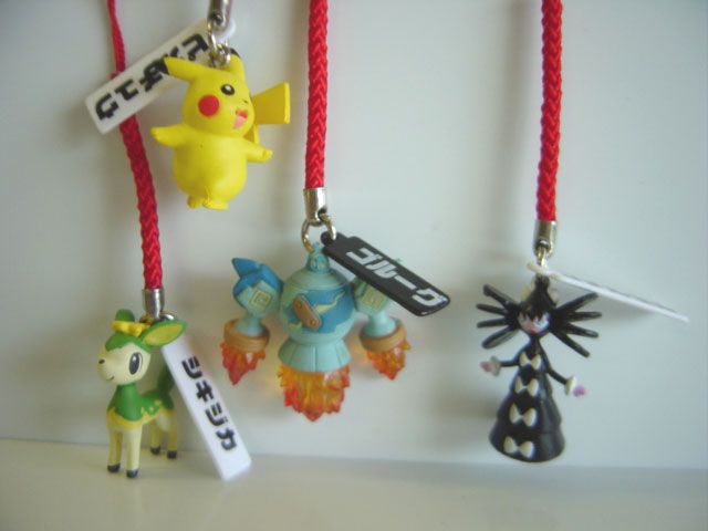 ♯Huc26GZ ポケモン 根付 マスコット 2011年 劇場版 9種 ♯Huc26GZ ポケモン 根付 マスコット 2011年 劇場版 9種