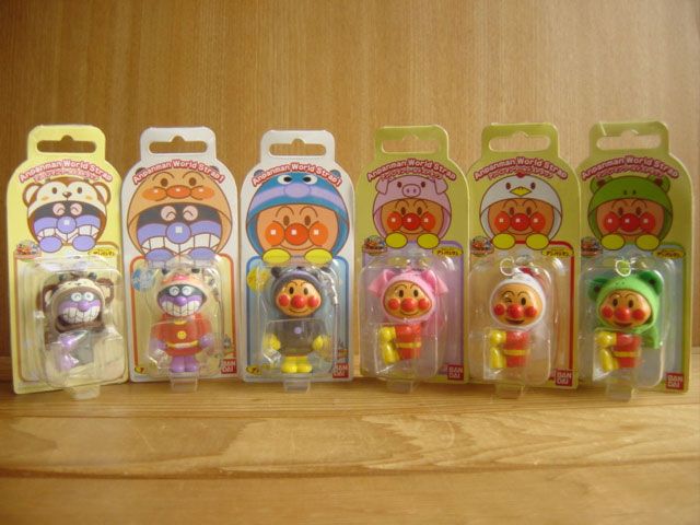 ♯FUk27CJ アンパンマン ワールド ストラップ1 全6種