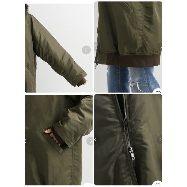 美品 SWORD 豪華ファー MA-1 オーバーサイズ ミリタリーコート 美品 SWORD 豪華ファー MA-1 オーバーサイズ ミリタリーコート